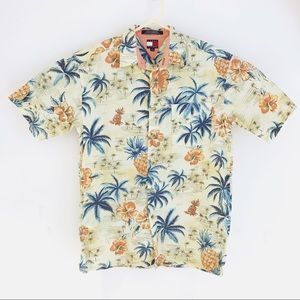 Tommy Hilfiger Hawaiian Short Sleeve Button Up